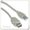 High Quality USB Extension cable USB am to af cable beige standard 2.0 PC and Mac Compatible